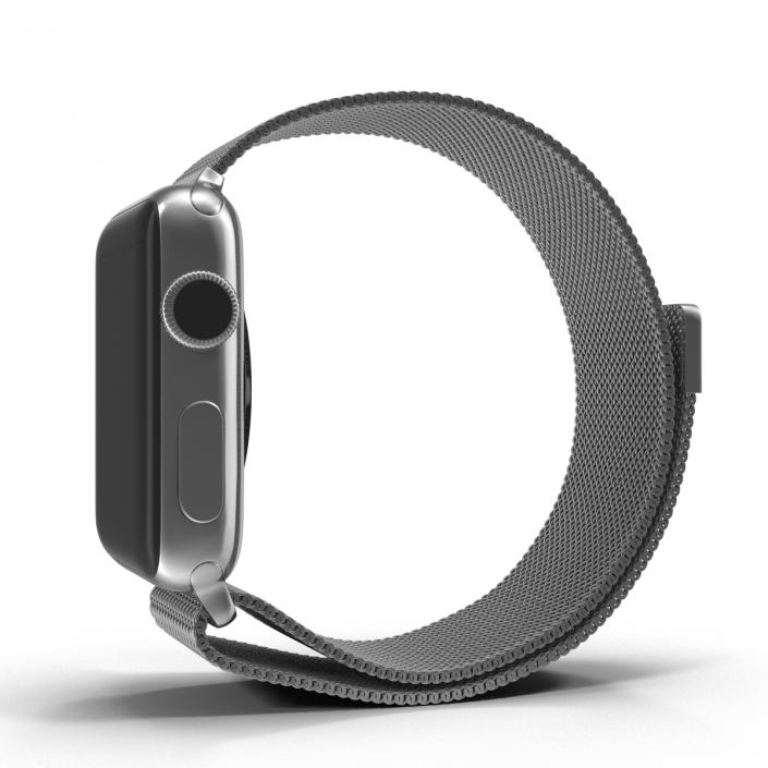 3D model Apple Watch 38mm Milanese Loop