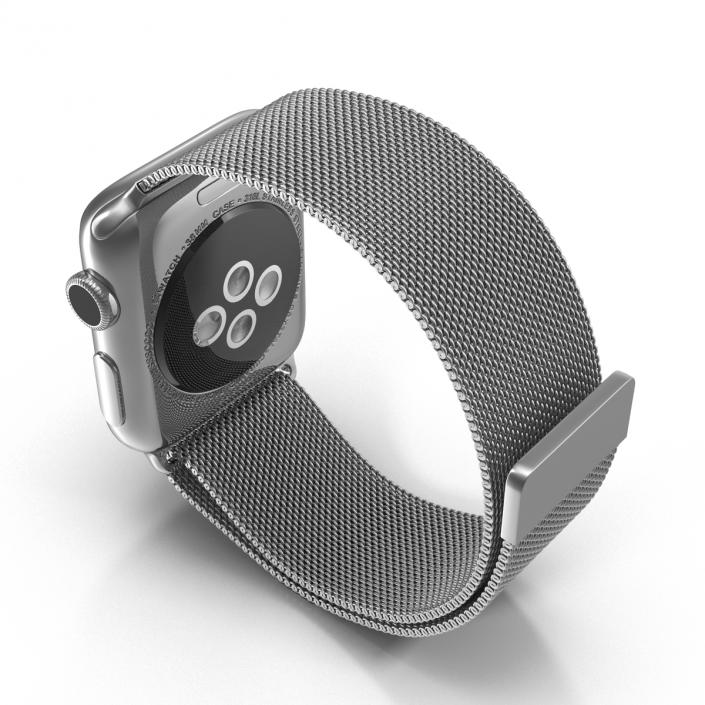 3D model Apple Watch 38mm Milanese Loop