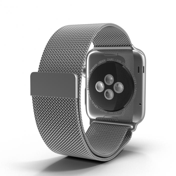 3D model Apple Watch 38mm Milanese Loop