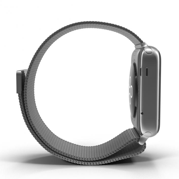 3D model Apple Watch 38mm Milanese Loop