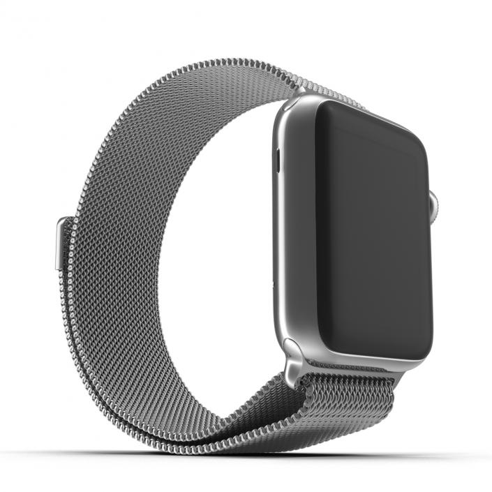 3D model Apple Watch 38mm Milanese Loop