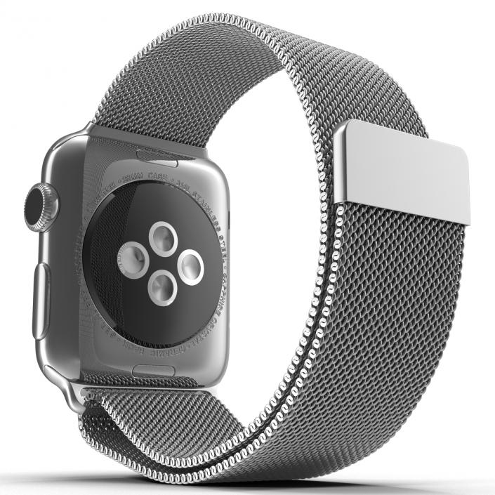 3D model Apple Watch 38mm Milanese Loop