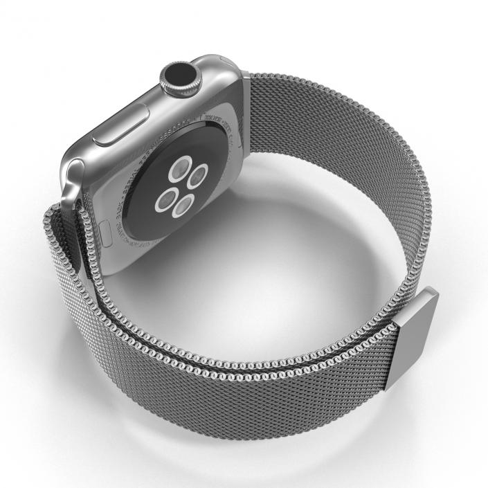 3D model Apple Watch 38mm Milanese Loop