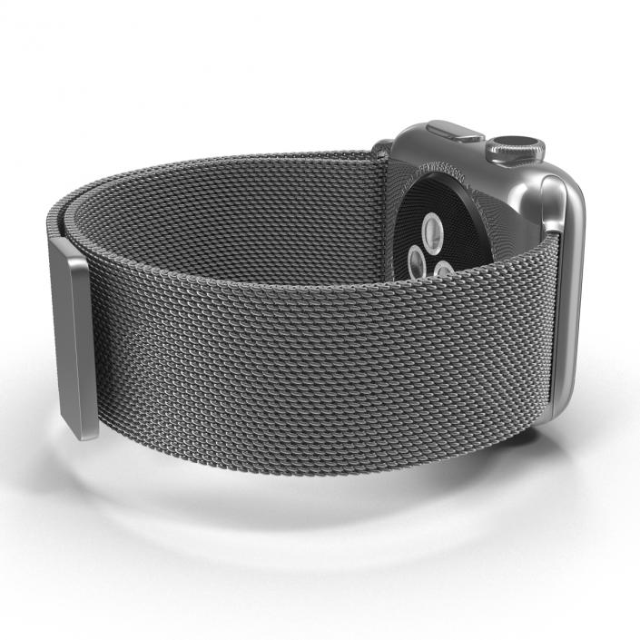 3D model Apple Watch 38mm Milanese Loop