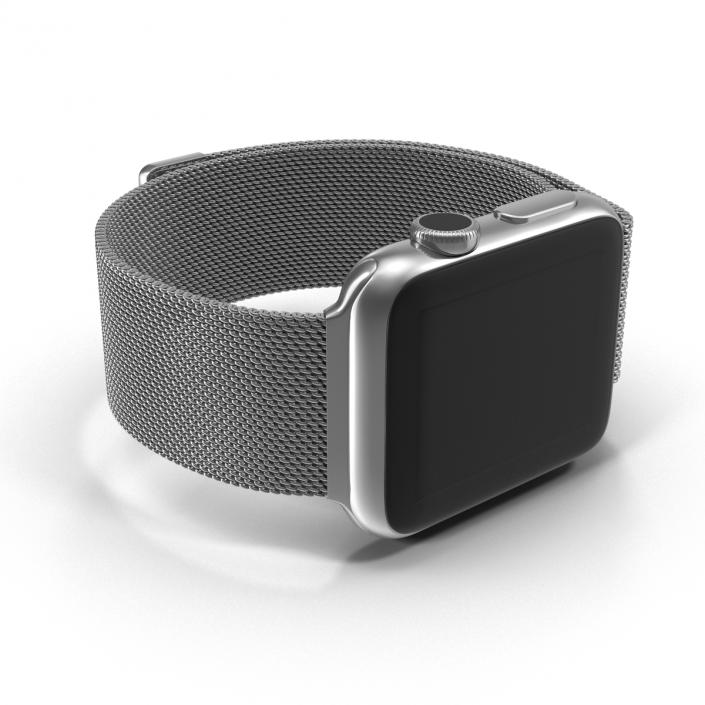 3D model Apple Watch 38mm Milanese Loop