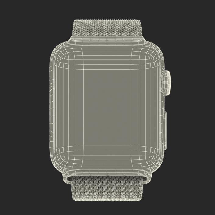 3D model Apple Watch 38mm Milanese Loop