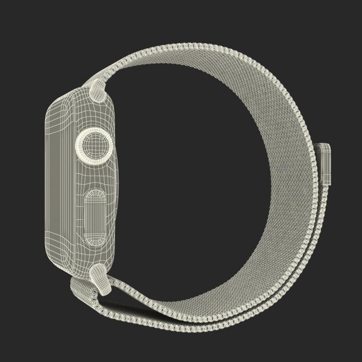 3D model Apple Watch 38mm Milanese Loop