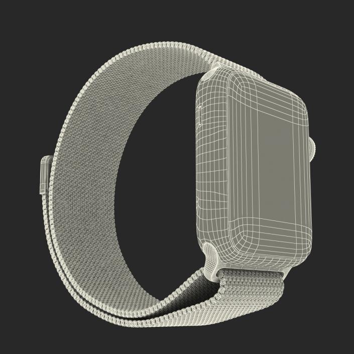 3D model Apple Watch 38mm Milanese Loop