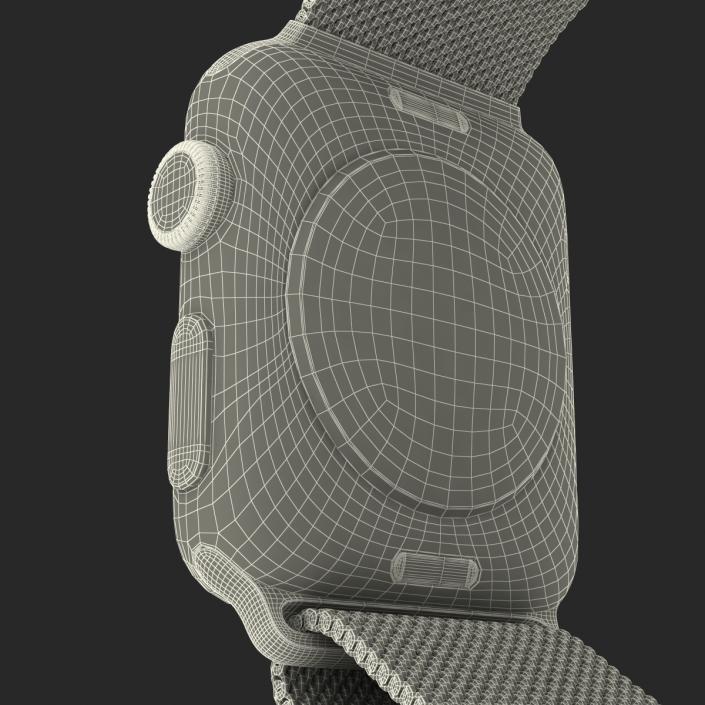 3D model Apple Watch 38mm Milanese Loop