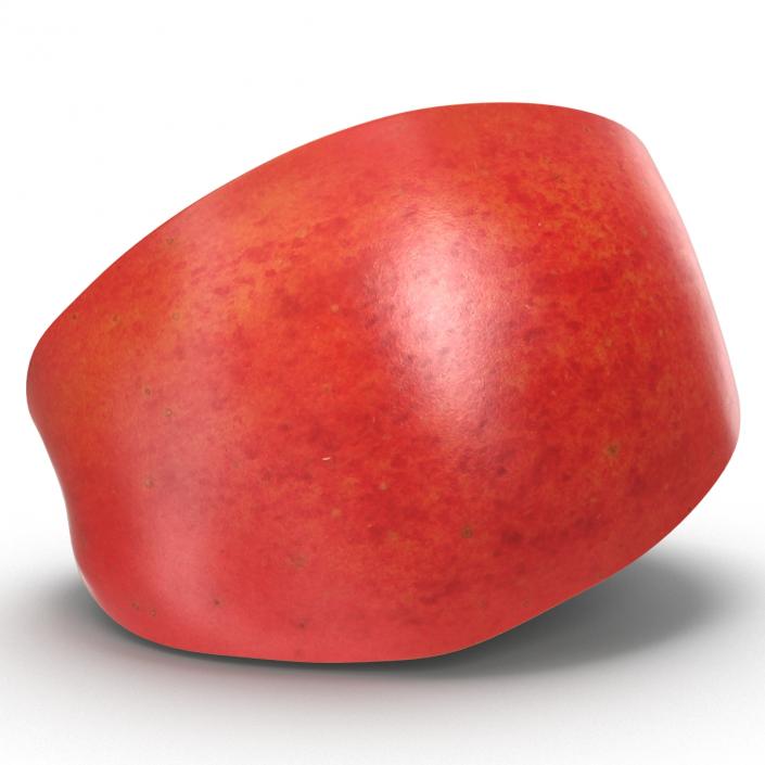 Red Apple Slice 3 3D