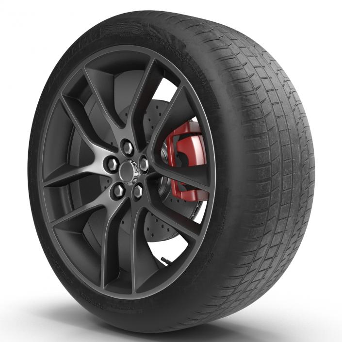 Car Wheel 3D model