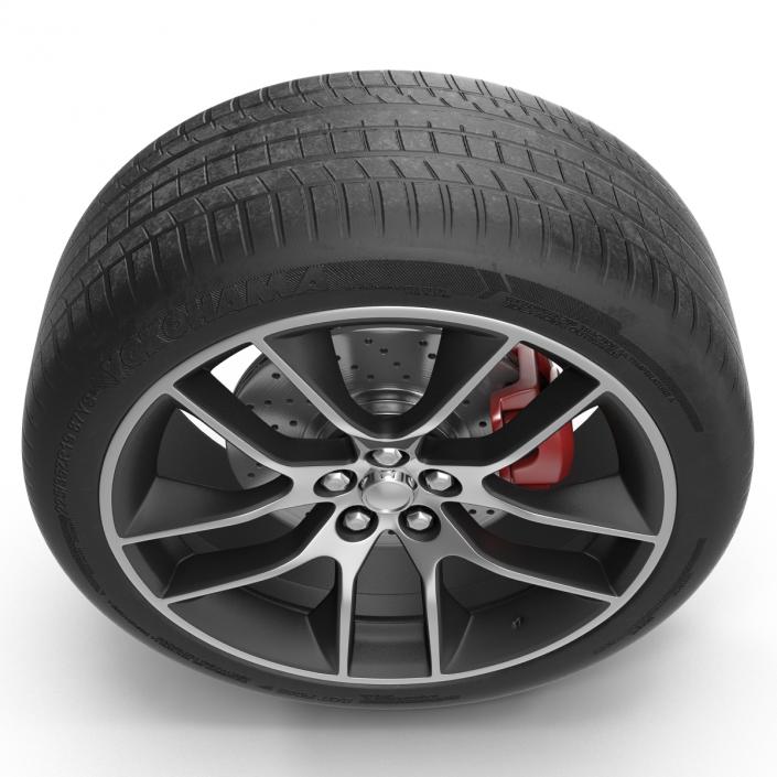 Car Wheel 3D model