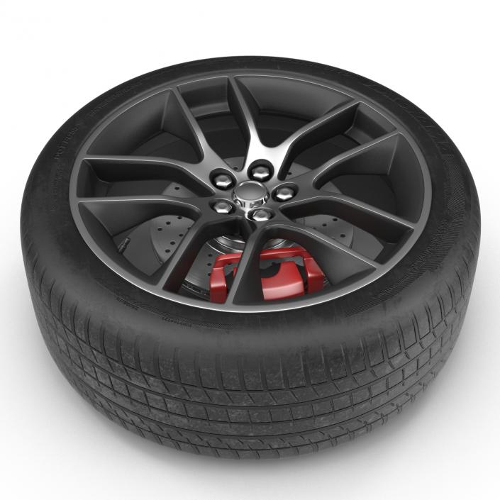 Car Wheel 3D model