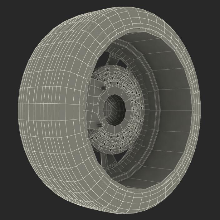 Car Wheel 3D model