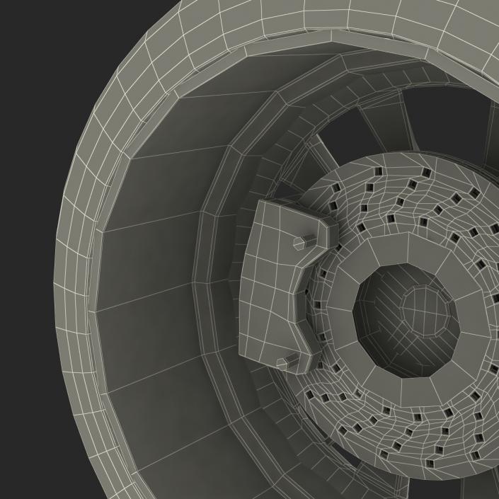 Car Wheel 3D model