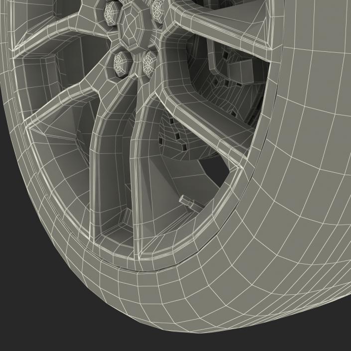 Car Wheel 3D model