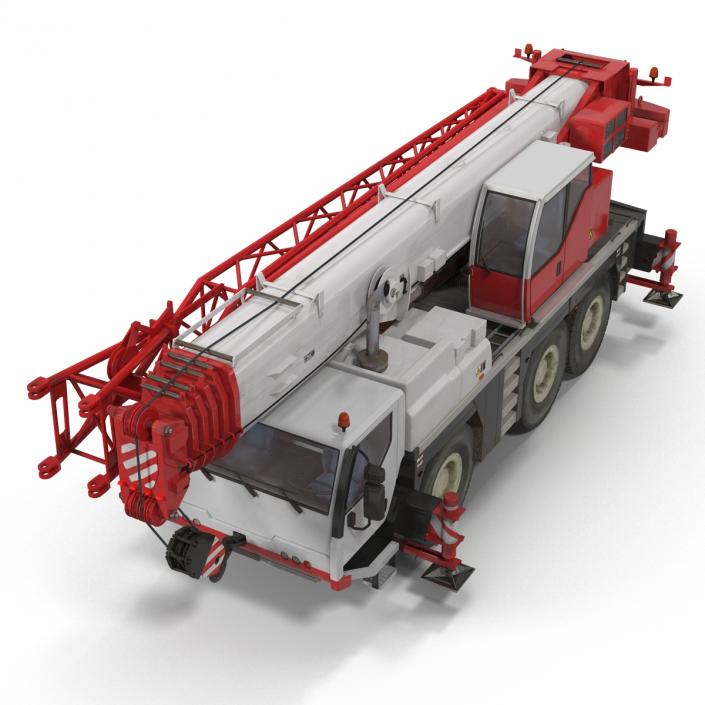 3D model Compact Mobile Crane