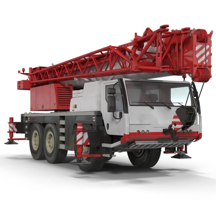 3D model Compact Mobile Crane