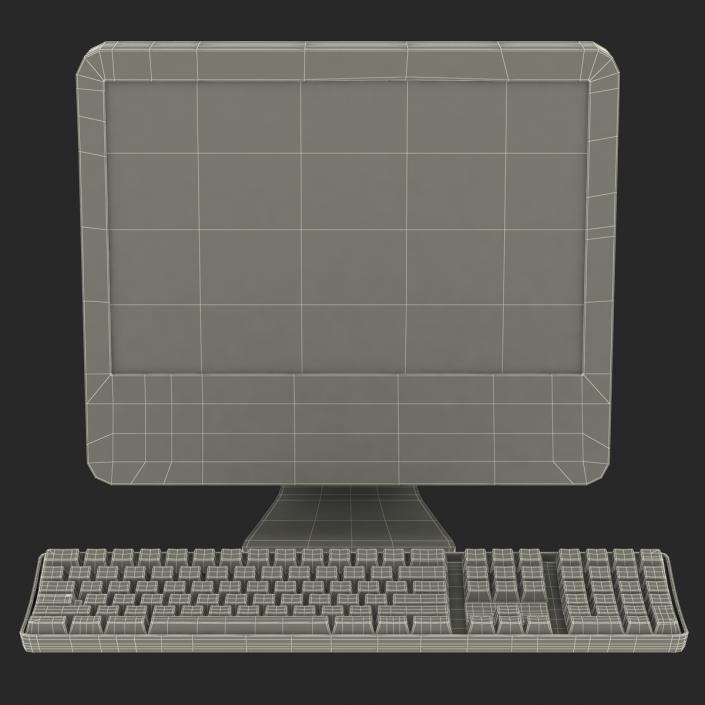 3D model Apple iMac G5 Desktop Computer