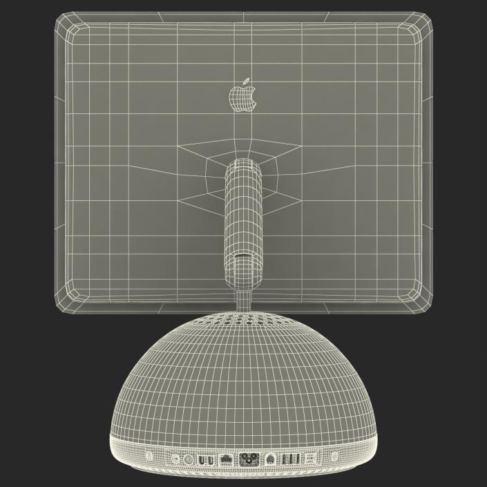 3D iMac G4 Flat Panel model