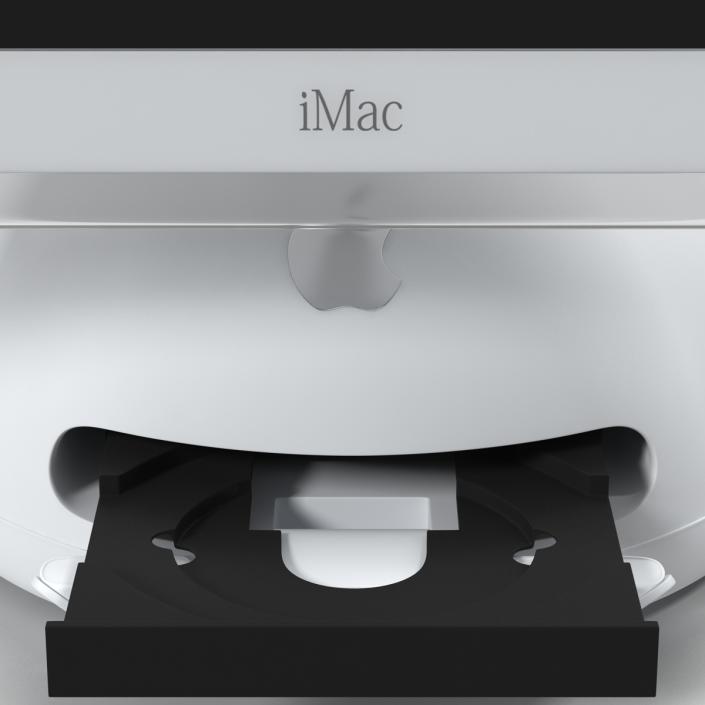 3D model iMac G4 Flat Panel Rigged