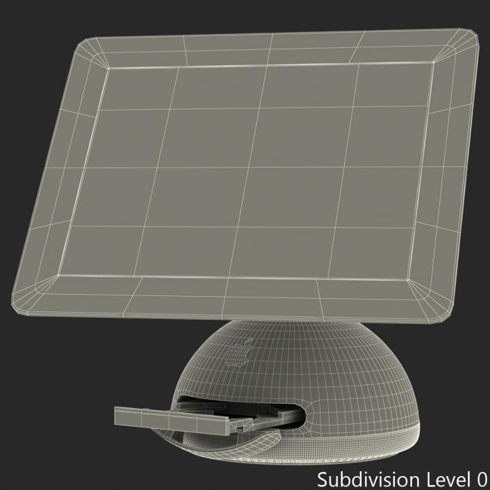 3D model iMac G4 Flat Panel Rigged