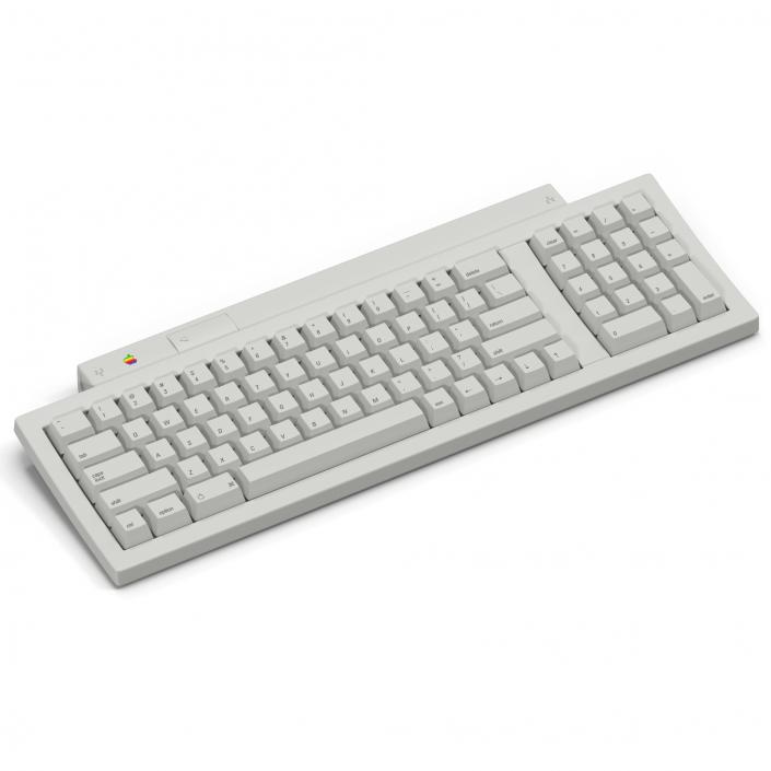 Apple Keyboard II 3D