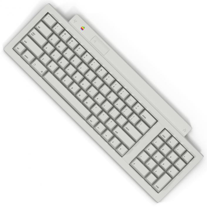 Apple Keyboard II 3D