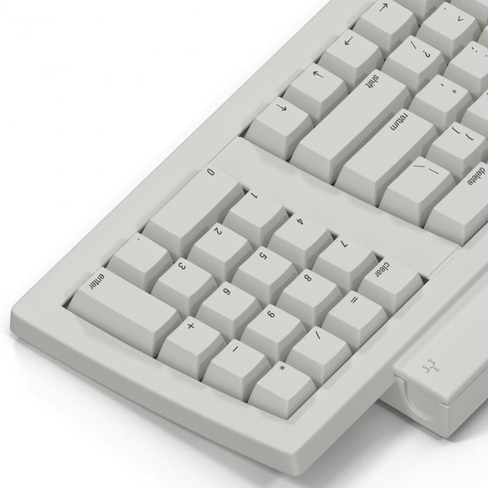 Apple Keyboard II 3D