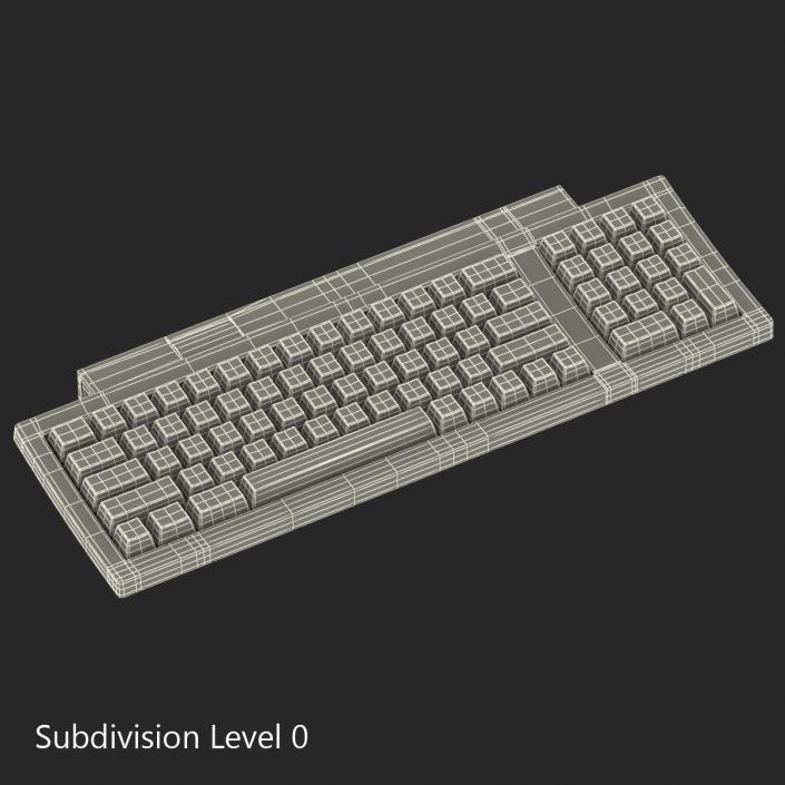 Apple Keyboard II 3D