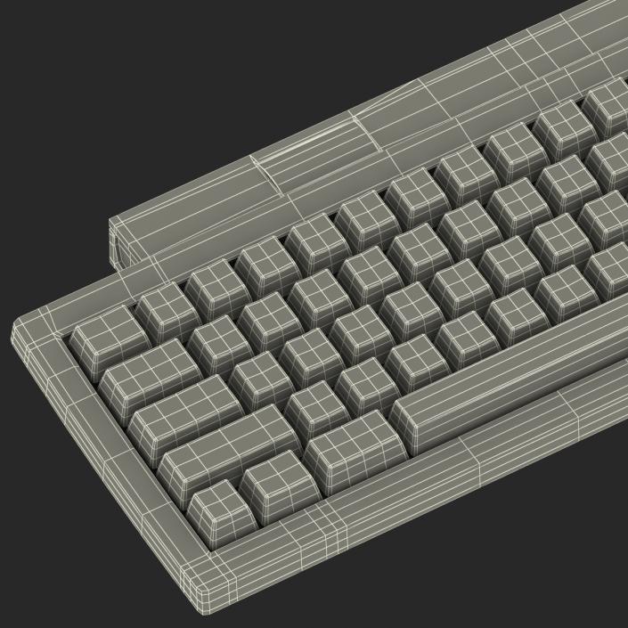 Apple Keyboard II 3D