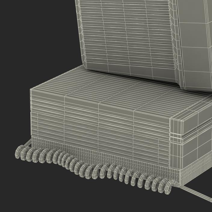 3D Apple Macintosh II model