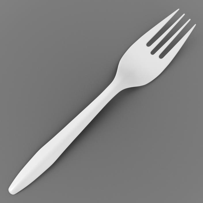 Plastic Fork 3D