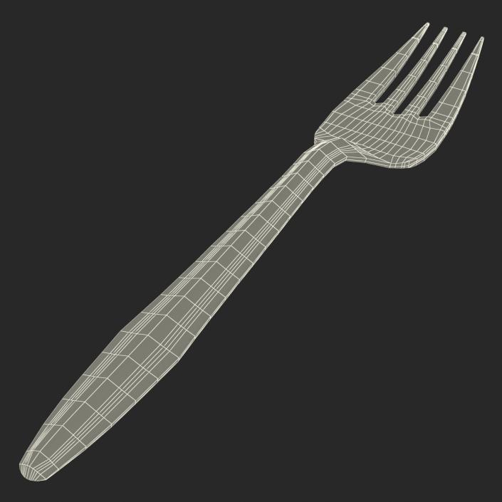 Plastic Fork 3D