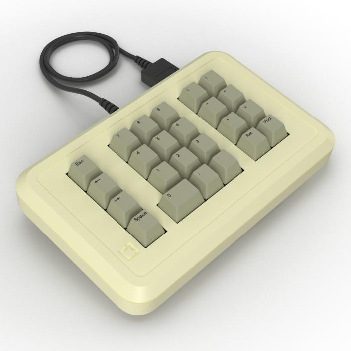 Apple IIe Numeric Keypad 3D model