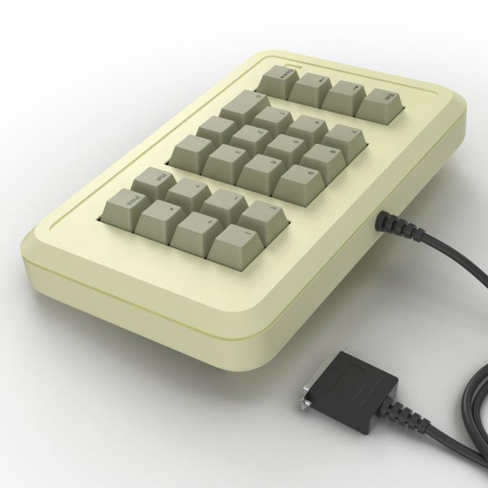 Apple IIe Numeric Keypad 3D model