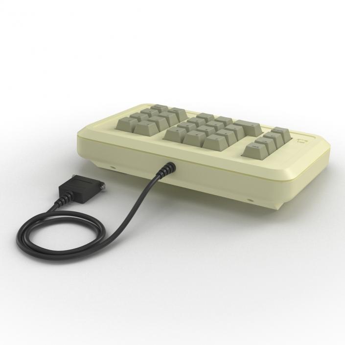 Apple IIe Numeric Keypad 3D model