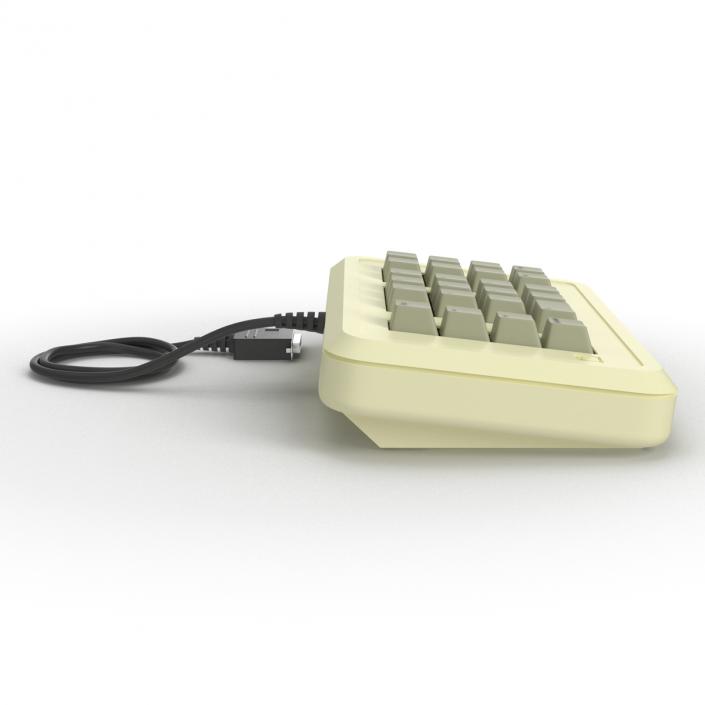 Apple IIe Numeric Keypad 3D model