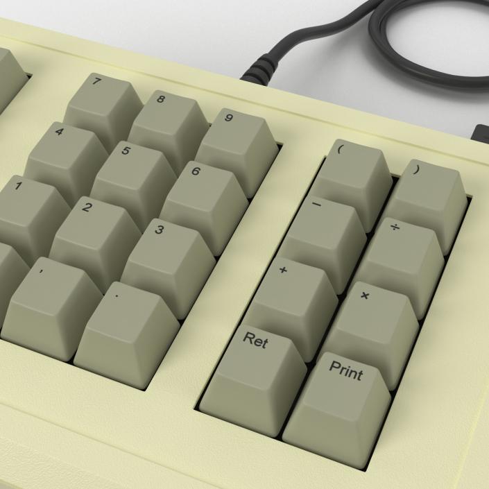 Apple IIe Numeric Keypad 3D model