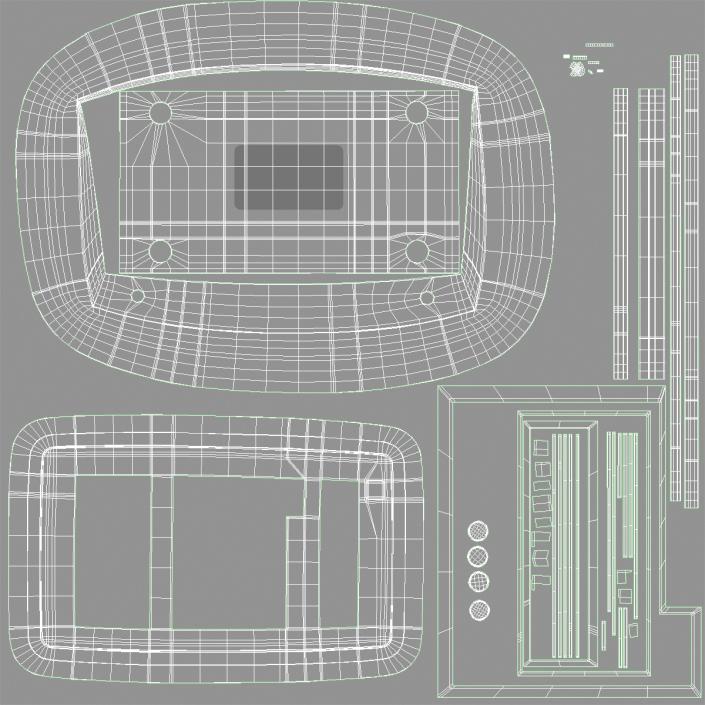 Apple IIe Numeric Keypad 3D model