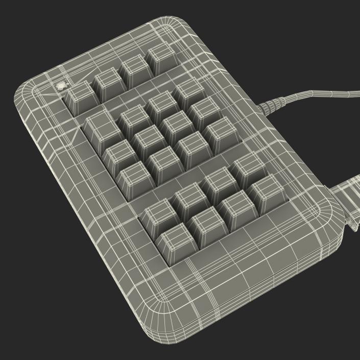 Apple IIe Numeric Keypad 3D model