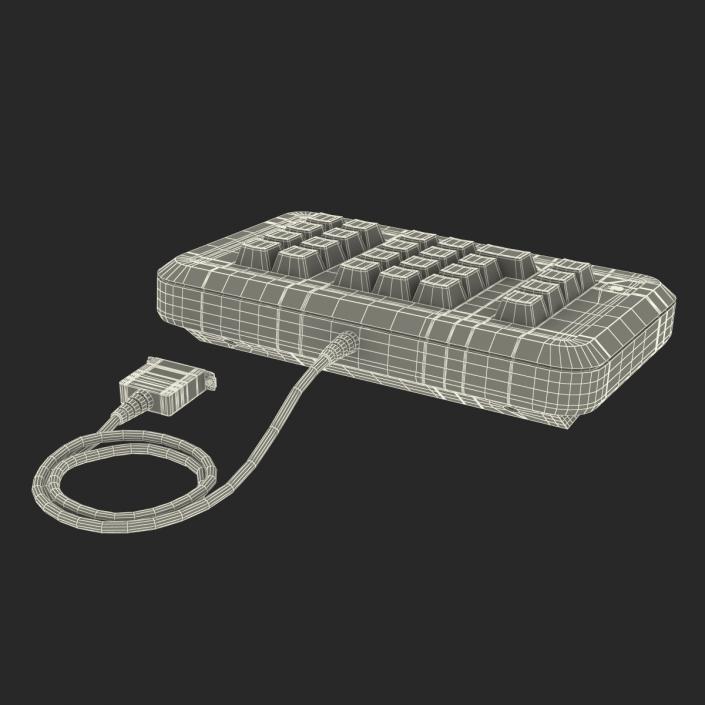 Apple IIe Numeric Keypad 3D model