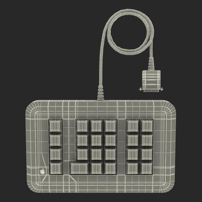 Apple IIe Numeric Keypad 3D model