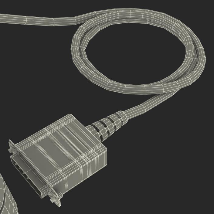 Apple IIe Numeric Keypad 3D model