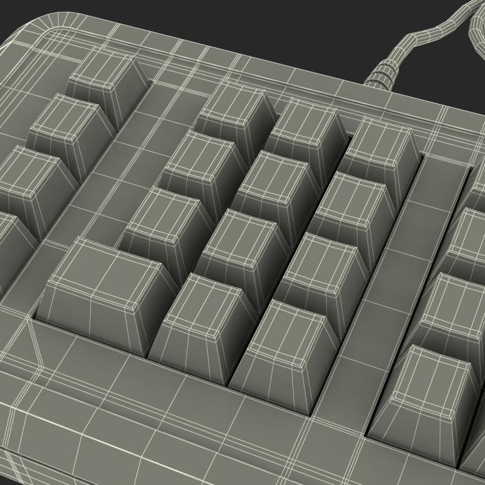 Apple IIe Numeric Keypad 3D model