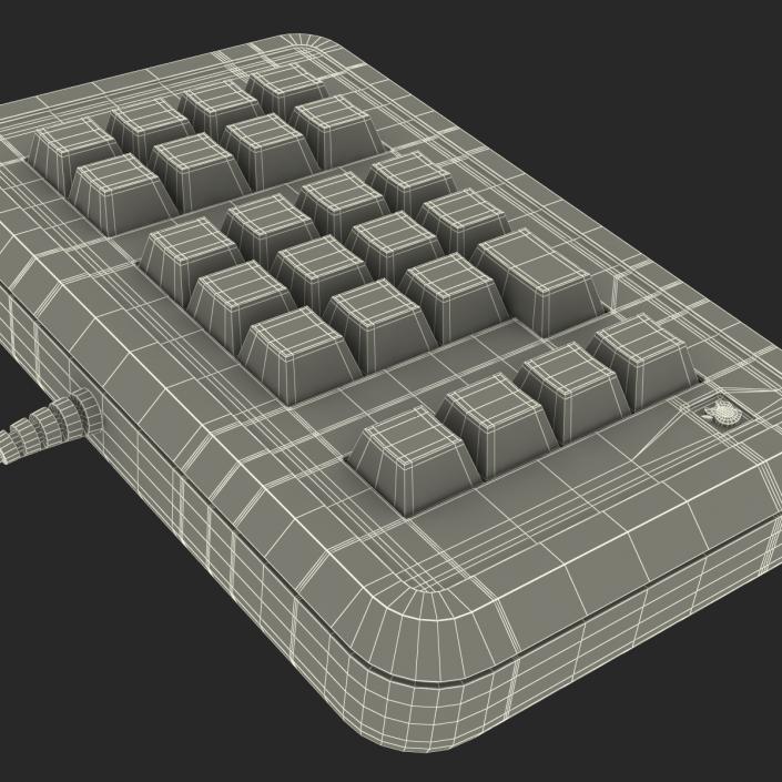 Apple IIe Numeric Keypad 3D model