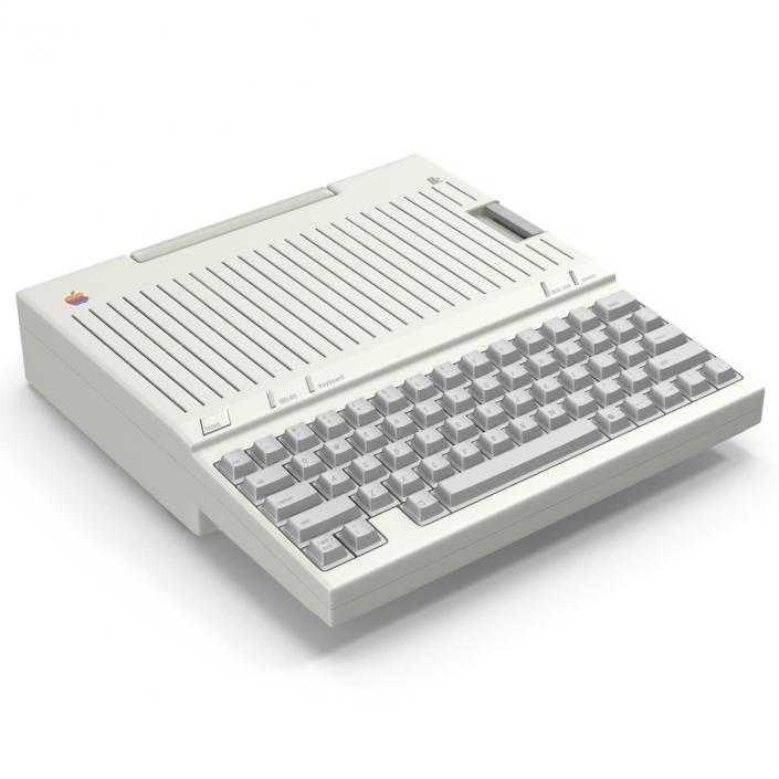 Apple IIc Personal Computer 3D