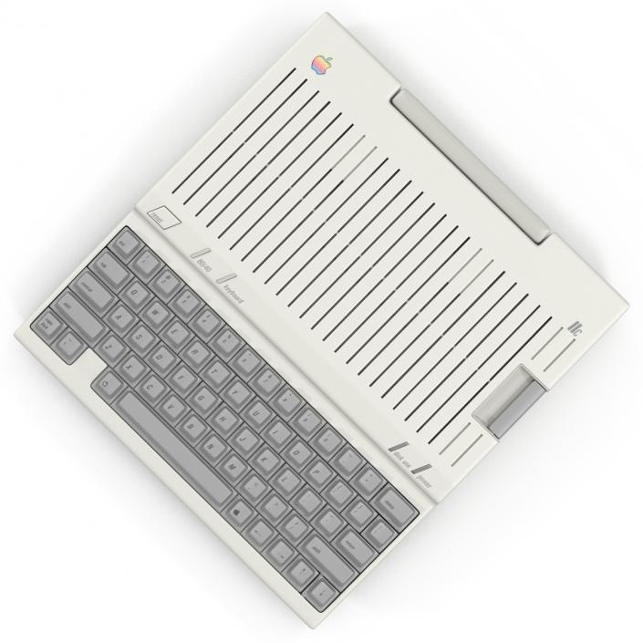 Apple IIc Personal Computer 3D