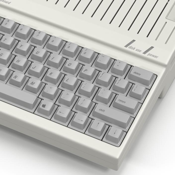 Apple IIc Personal Computer 3D