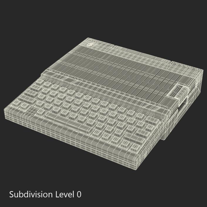 Apple IIc Personal Computer 3D